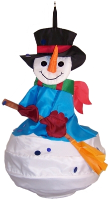 Winter - 3D Snowman Windsock